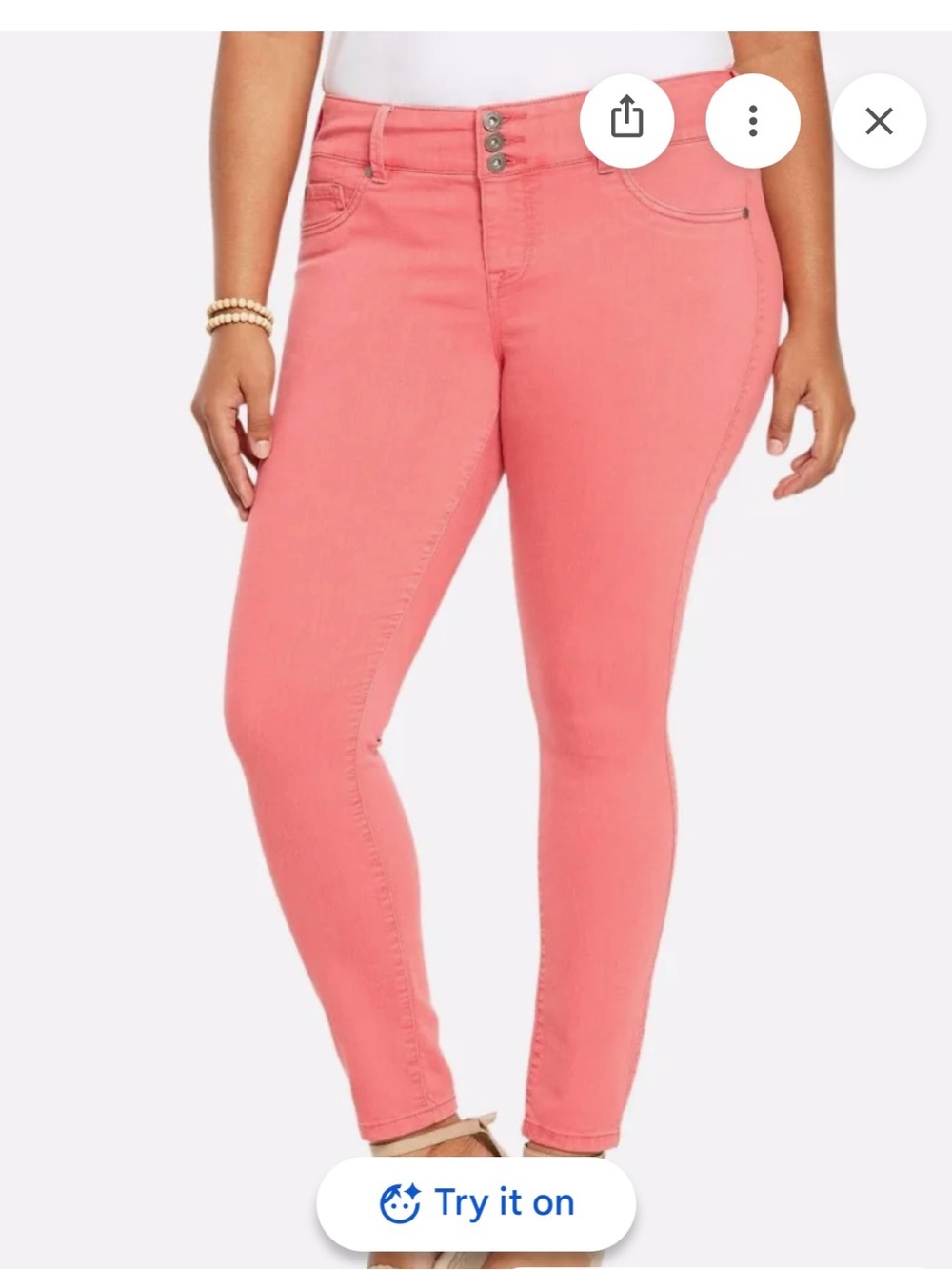 Torrid denim fade light pink jegging stretch comfort five pocket